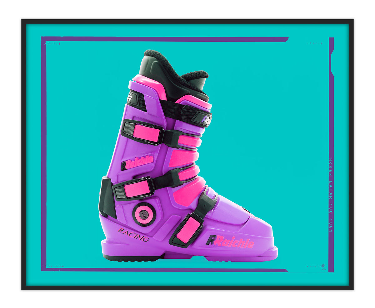 Raichle Flexon (80-90s) Purple &amp; Blue
