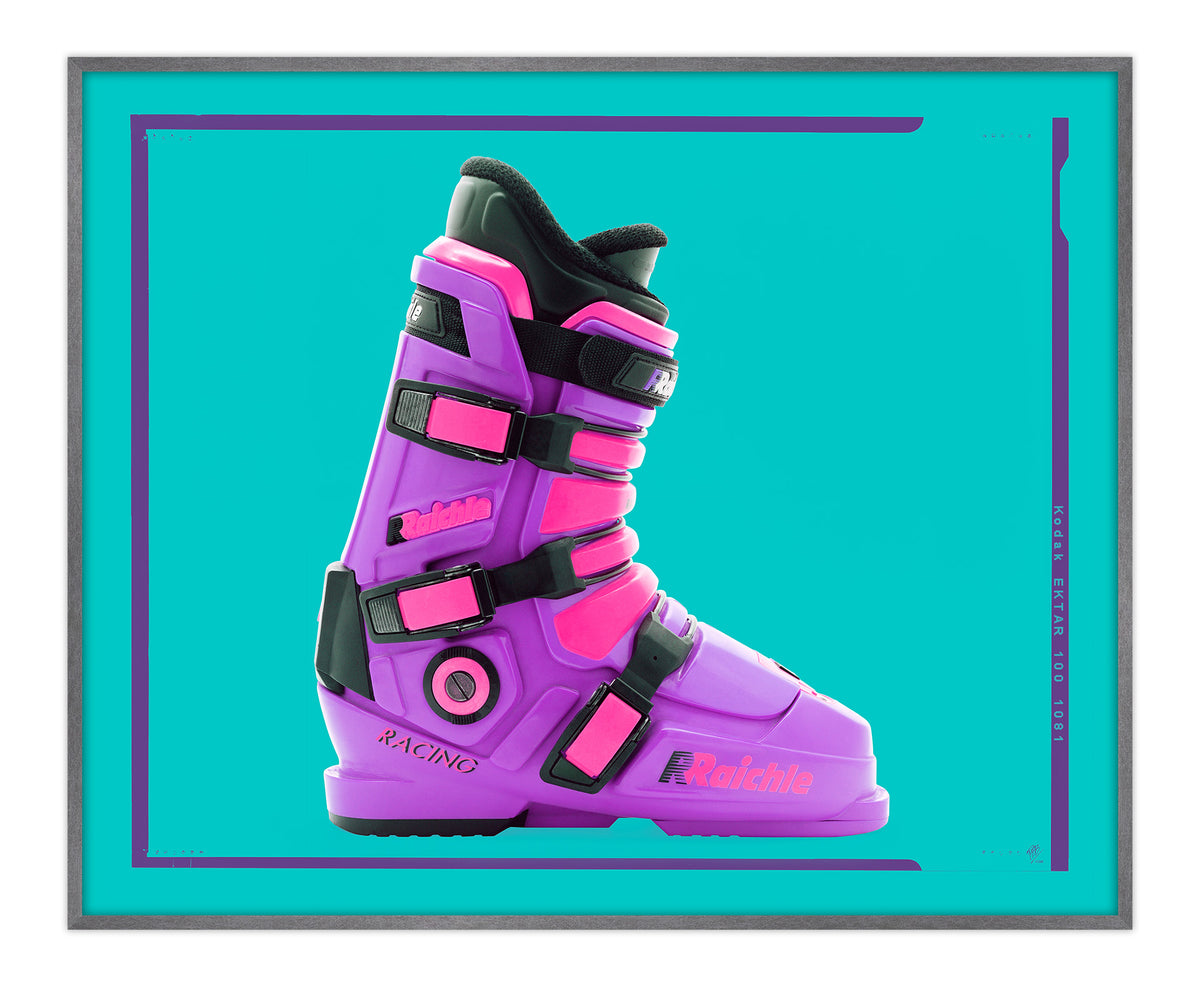 Raichle Flexon (80-90s) Purple &amp; Blue