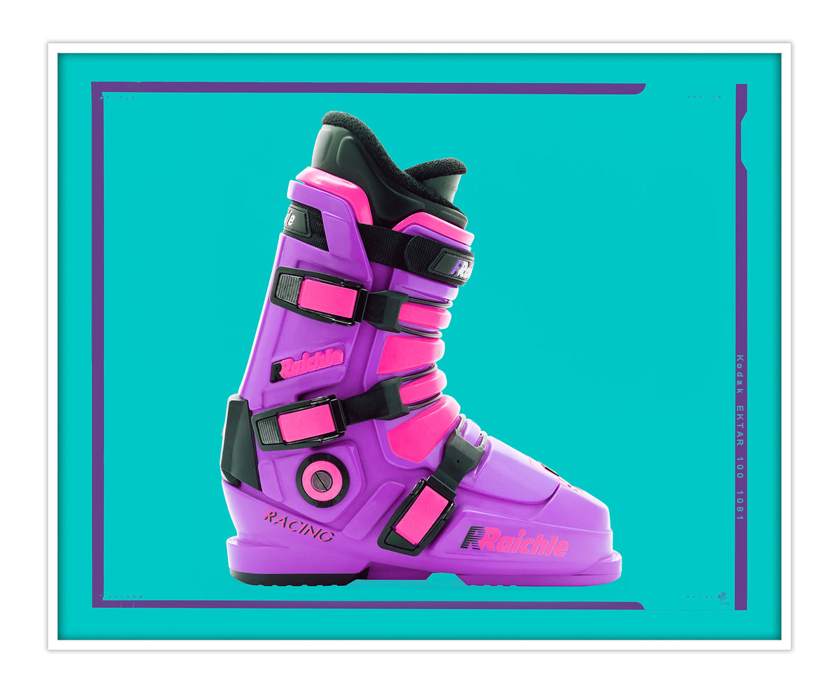 Raichle Flexon (80-90s) Purple &amp; Blue