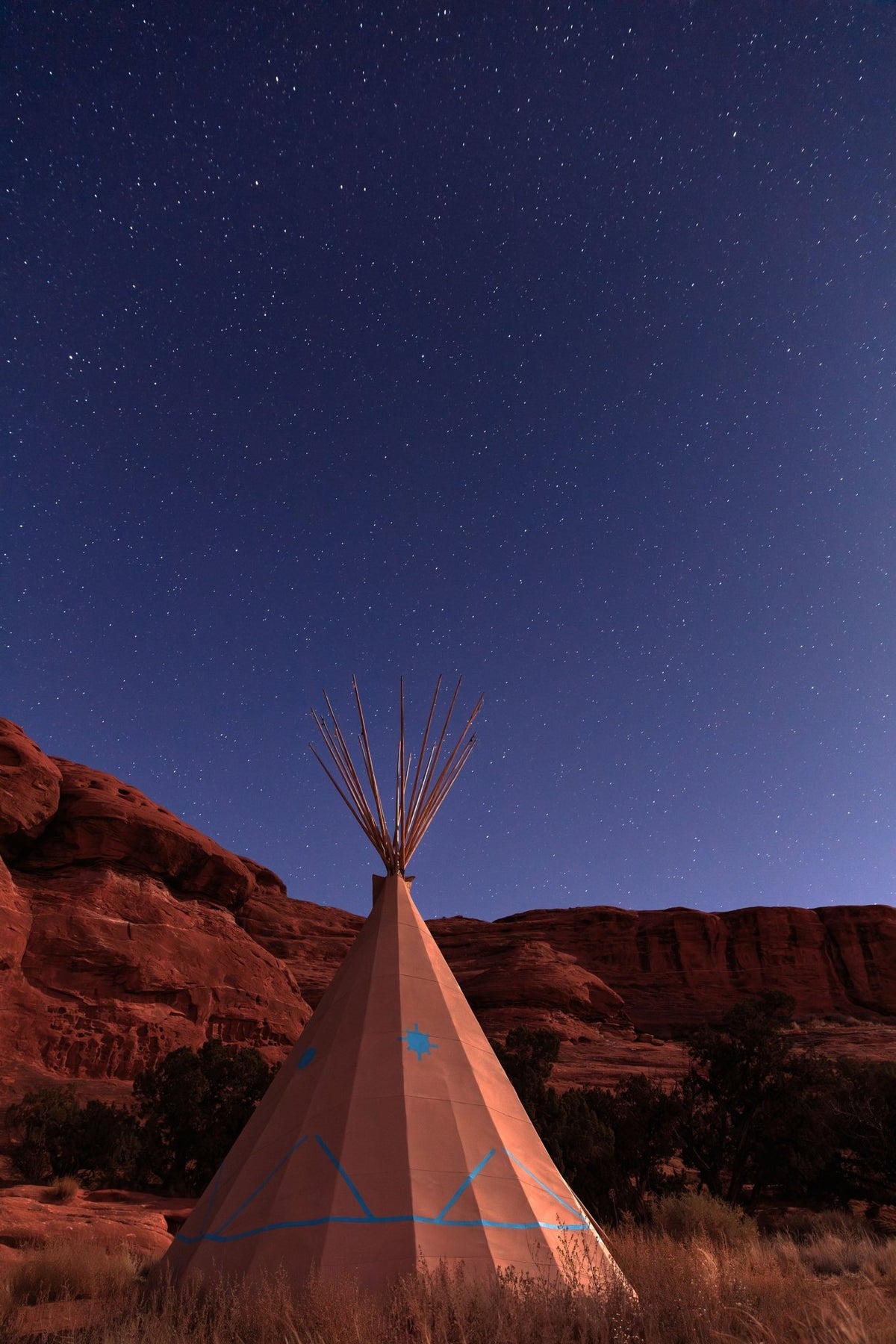 Teepee Under the Stars