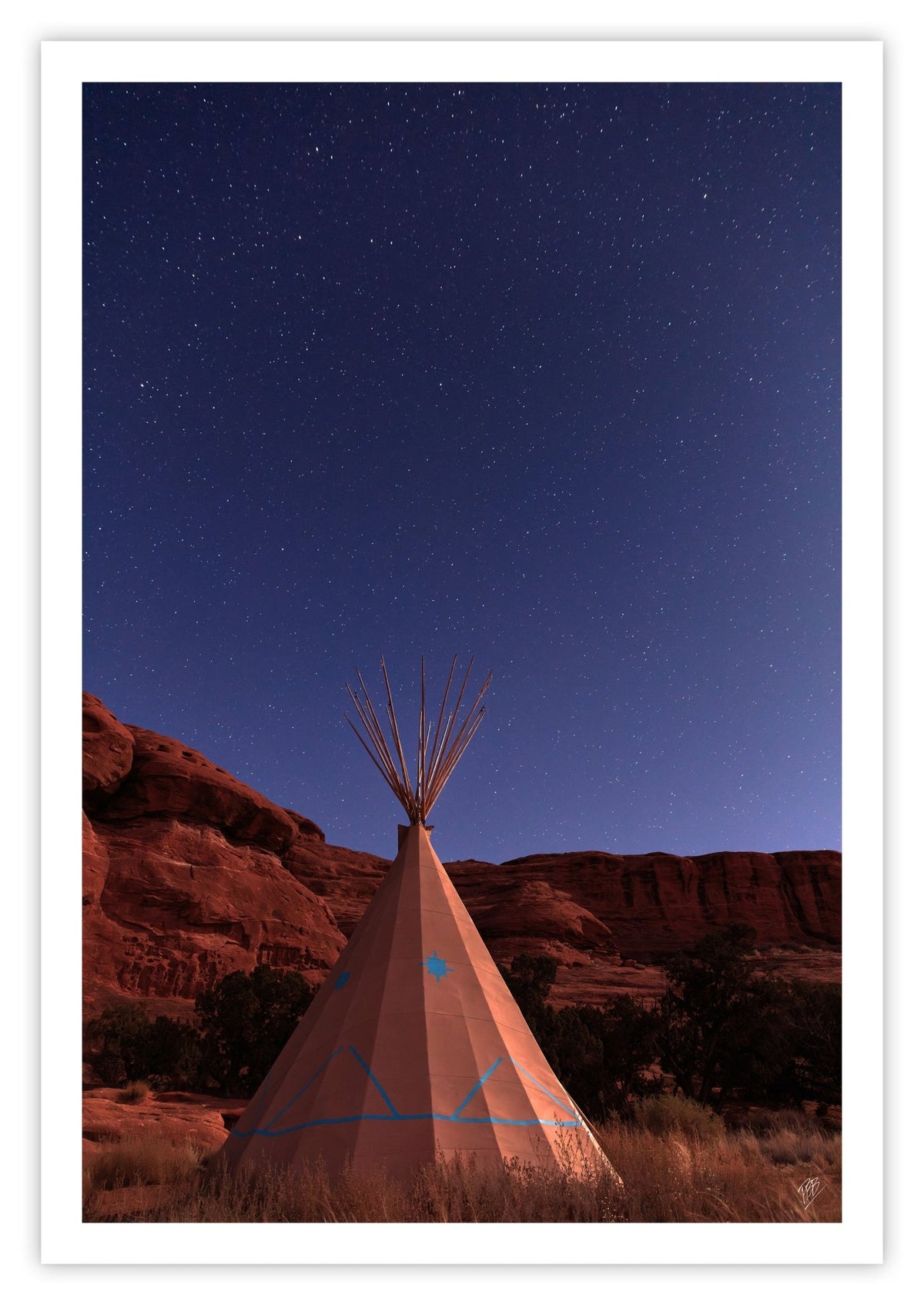 Teepee Under the Stars