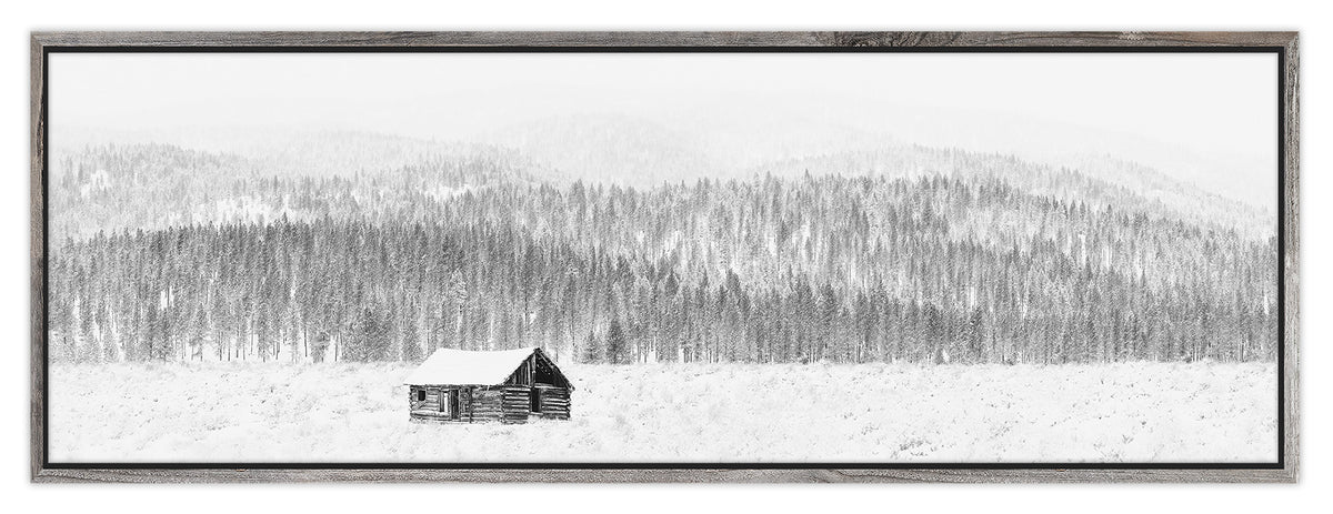 Winter Homestead Panoramic